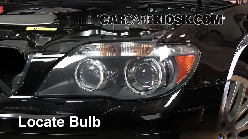 2007 BMW 750Li 4.8L V8 Lights Highbeam (replace bulb)